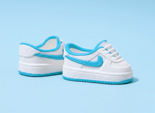 White w/Blue Foncy’s